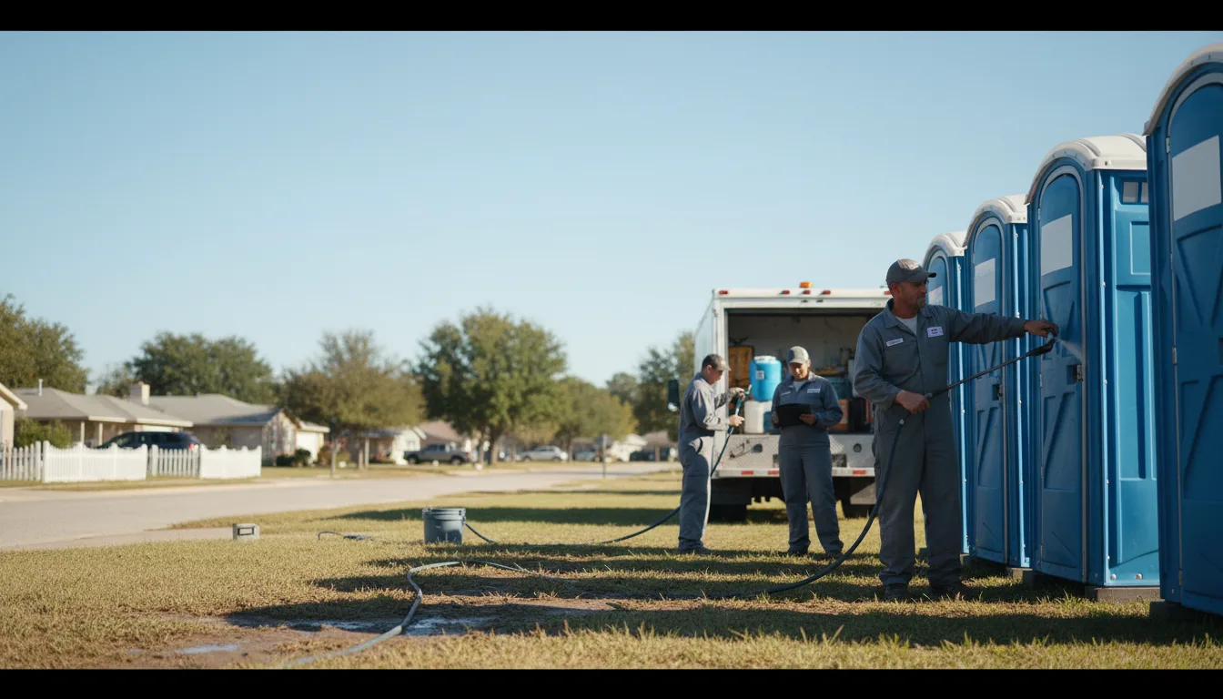 Long-Term Portable Toilet Rental in Fritch, TX near me